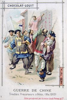 Trouble in Peking, Boxer Rebellion, China, May 1900