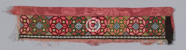 Trouser Band, China, Qing dynasty (1644-1911), 1875/1900. Creator: Unknown.