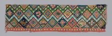 Trouser Band, China, Qing dynasty (1644-1911), 1875/1900. Creator: Unknown