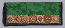 Trouser Band, China, Qing dynasty (1644-1911), 1875/1900. Creator: Unknown