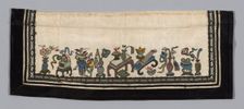 Trouser Band, China, Qing dynasty (1644-1911), 1875/1900. Creator: Unknown