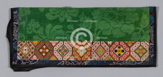 Trouser Band, China, Qing dynasty (1644-1911), 1875/1900. Creator: Unknown.