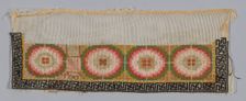 Trouser Band, China, Qing dynasty (1644-1911), 1875/1900. Creator: Unknown
