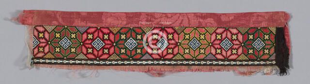 Trouser Band, China, Qing dynasty (1644-1911), 1875/1900. Creator: Unknown.