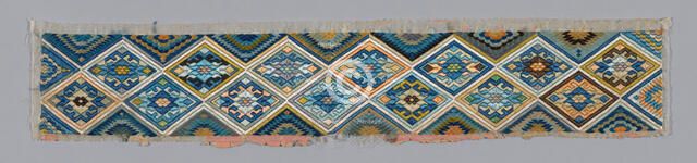 Trouser Band, China, Qing dynasty (1644-1911), 1875/1900. Creator: Unknown.