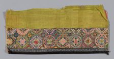 Trouser Band, China, Qing dynasty (1644-1911), 1875/1900. Creator: Unknown
