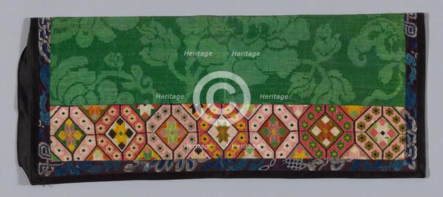 Trouser Band, China, Qing dynasty (1644-1911), 1875/1900. Creator: Unknown.