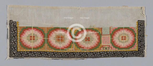 Trouser Band, China, Qing dynasty (1644-1911), 1875/1900. Creator: Unknown.