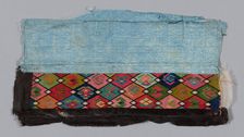 Trouser Band, China, Qing dynasty (1644-1911), 1875/1900. Creator: Unknown