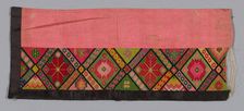 Trouser Band, China, Qing dynasty (1644-1911), 1875/1900. Creator: Unknown