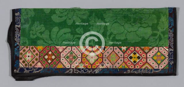 Trouser Band, China, Qing dynasty (1644-1911), 1875/1900. Creator: Unknown.