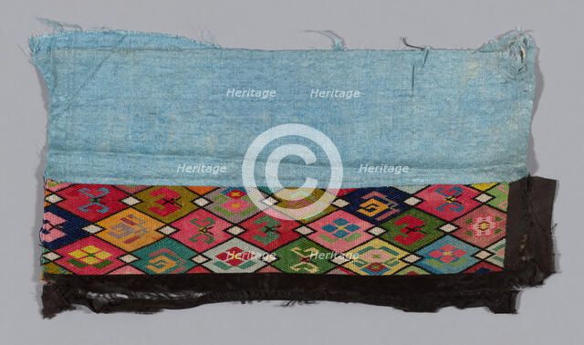 Trouser Band, China, Qing dynasty (1644-1911), 1875/1900. Creator: Unknown.