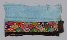 Trouser Band, China, Qing dynasty (1644-1911), 1875/1900. Creator: Unknown
