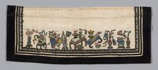 Trouser Band, China, Qing dynasty (1644-1911), 1875/1900. Creator: Unknown