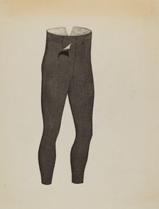 Trousers, 1935/1942. Creator: Creighton Kay-Scott