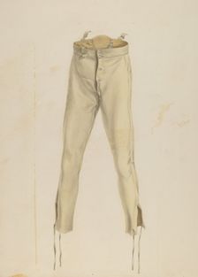 Trousers, 1935/1942. Creator: Daniel Marshack