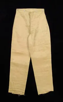 Trousers, American, 1856. Creator: Unknown