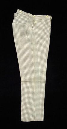 Trousers, American, ca. 1863. Creator: Unknown