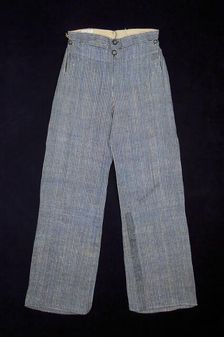 Trousers, American, second quarter 19th century. Creator: Unknown