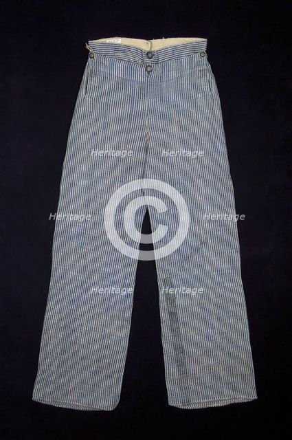 Trousers, American, second quarter 19th century. Creator: Unknown.