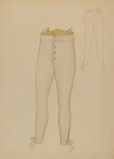 Trousers, c. 1937. Creator: Henry De Wolfe