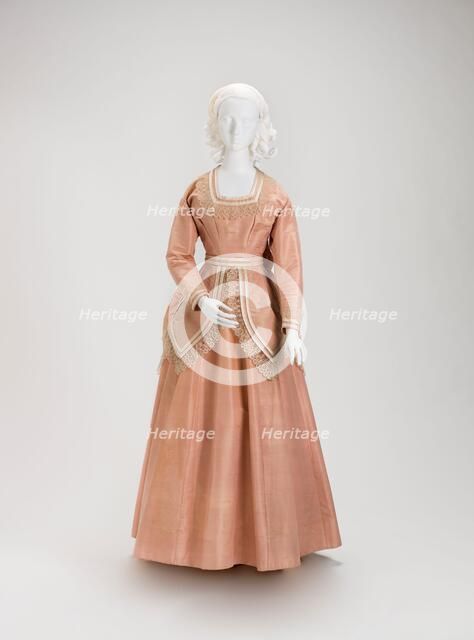 Trousseau Dress, 1871. Creator: Unknown.