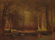 Trout Brook in the Catskills, 1875. Creator: Worthington Whittredge