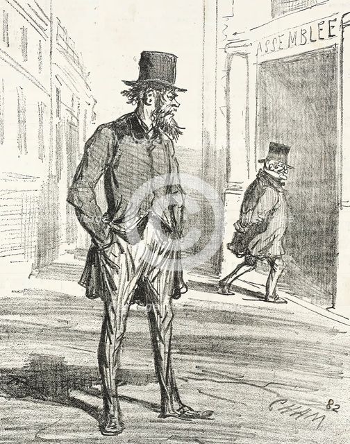Trouver 41 milliards! Faut-il être fort! Moi qui ne peux pas trouver seulement dix francs!, 1872. Creator: Cham.