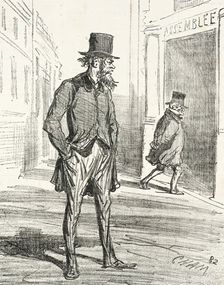 Trouver 41 milliards! Faut-il être fort! Moi qui ne peux pas trouver seulement dix francs!, 1872. Creator: Cham