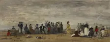 Trouville, 1871. Creator: Eugene Louis Boudin