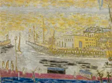 Trouville, la sortie du port, 1938-1944. Creator: Bonnard, Pierre (1867-1947)
