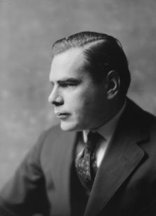 Trovitch, D., Mr., portrait photograph, 1917 May 21. Creator: Arnold Genthe