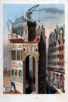 Troy Town 1498-1515, (1843).Artist: Henry Shaw