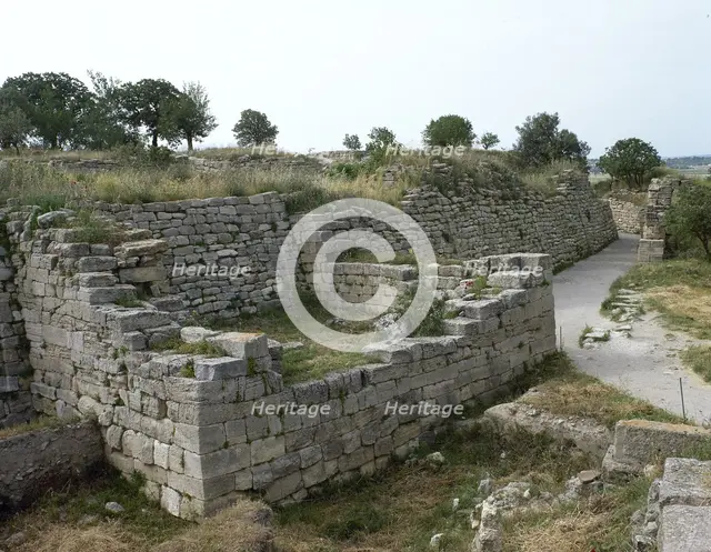 Troy VI stratum, Troy, Turkey, Bronze Age, 1900-1300 BC (2000). Creator: Unknown.