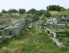 Troy VI stratum, Troy, Turkey, Bronze Age, 1900-1300 BC (2000). Creator: Unknown