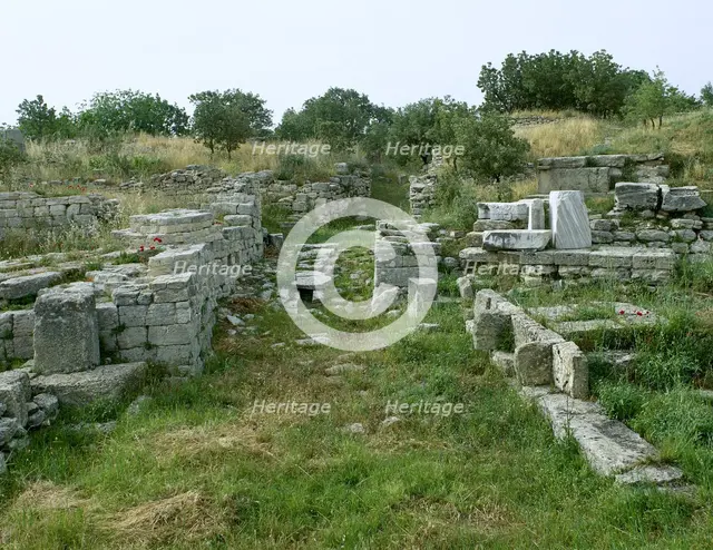 Troy VI stratum, Troy, Turkey, Bronze Age, 1900-1300 BC (2000). Creator: Unknown.