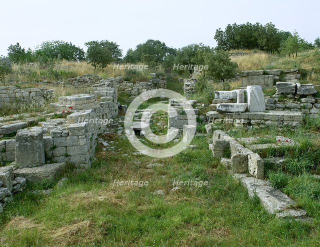 Troy VI stratum, Troy, Turkey, Bronze Age, 1900-1300 BC (2000). Creator: Unknown.