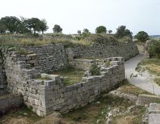 Troy VI stratum, Troy, Turkey, Bronze Age, 1900-1300 BC (2000). Creator: Unknown
