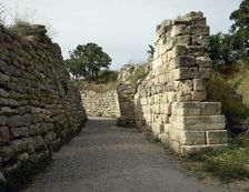 Troy VI stratum, Troy, Turkey, Bronze Age, 1900-1300 BC (2000). Creator: Unknown