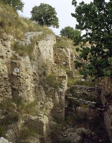 Troy I-IV stratum, Troy, Turkey Bronze Age, 3rd millennium BC (2000). Creator: Unknown