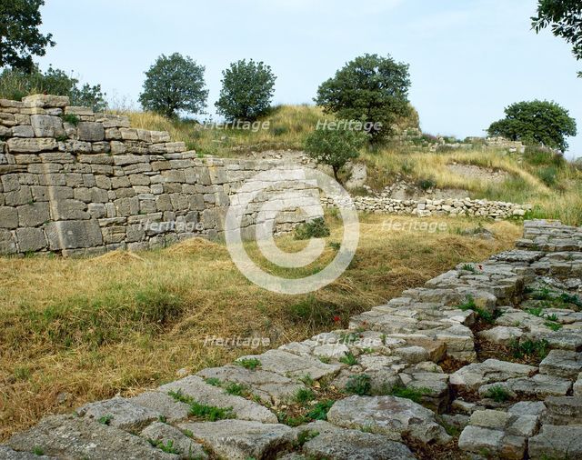 Troy II stratum, Troy, Turkey, Bronze age,  2500-2300 BC (2000). Creator: Unknown.
