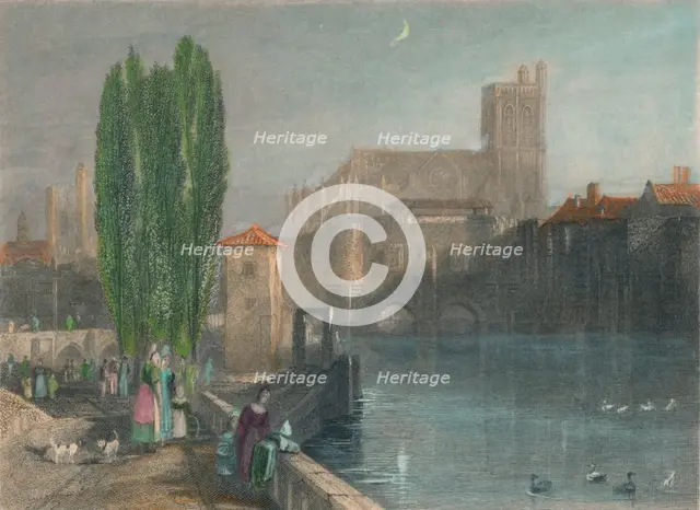 'Troyes', c1833, (mid-late 19th century). Creator: JC Armytage.
