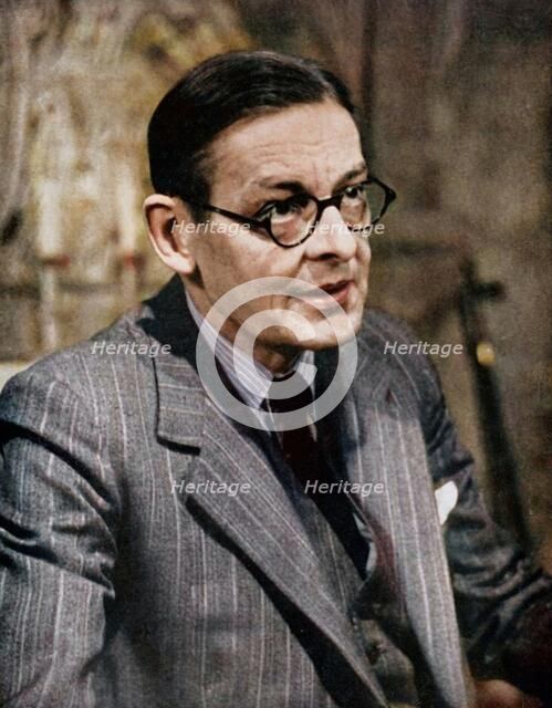 TS Eliot, American-born British poet dramatist and critic, c1950s.  Creator: Unknown.