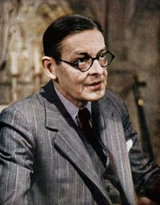TS Eliot, American-born British poet dramatist and critic, c1950s. Creator: Unknown