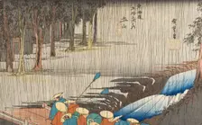 Tsuchiyama, between c1833 and c1834. Creator: Ando Hiroshige