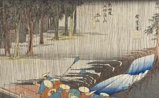 Tsuchiyama, between c1833 and c1834. Creator: Ando Hiroshige