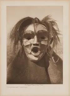 Tsunukwalahl, Qagyuhl, 1914. Creator: Edward Sheriff Curtis