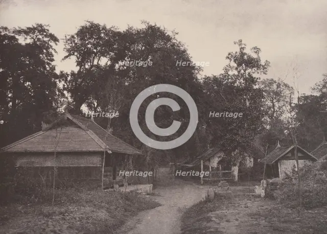 Tsagain Myo: A Roadway, August 29-30, 1855. Creator: Captain Linnaeus Tripe.