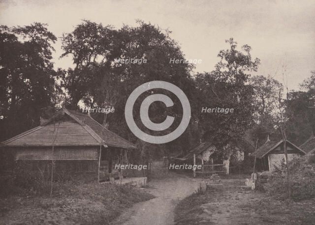 Tsagain Myo: A Roadway, August 29-30, 1855. Creator: Captain Linnaeus Tripe.