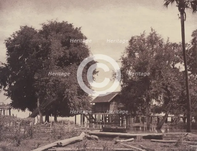 Tsagain Myo: View near the Irrawadi River, August 29-30, 1855. Creator: Captain Linnaeus Tripe.